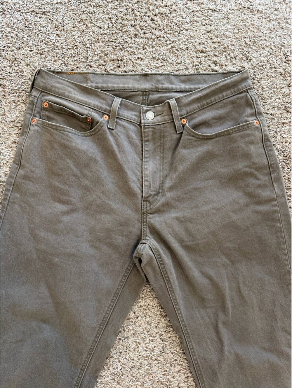 Levi’s 541 Athletic Taper Jeans W34 L32 Gray/ Taupe Denim Casual Everyday Wear